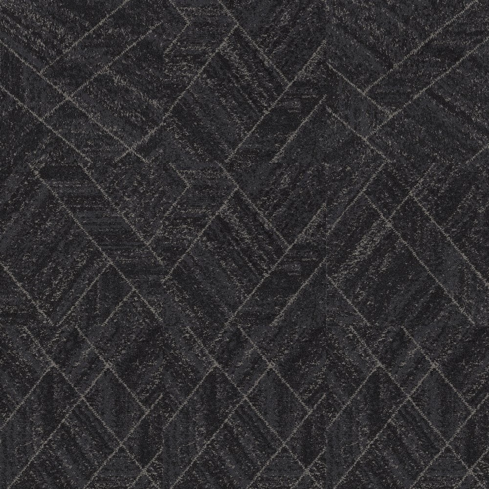 Metal Edge Tile Onyx Silver 18505